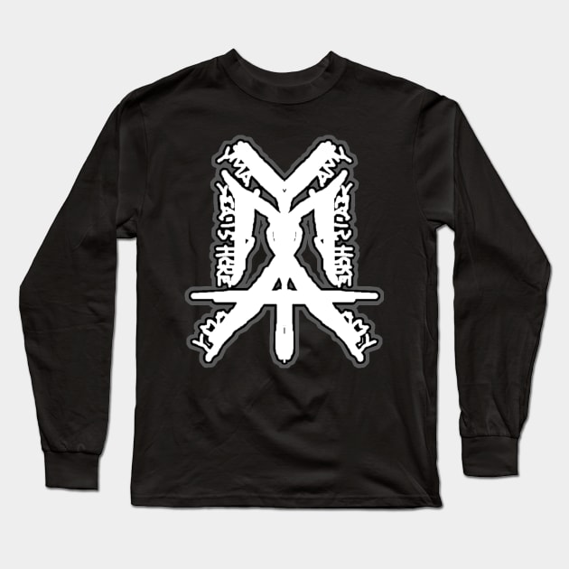 YMA ''YMA IS HERE'' Long Sleeve T-Shirt by KVLI3N